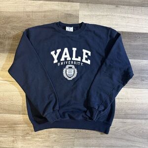 Yale Champion Crewneck 90s Sweater Double Sided Reverse Weave M Vintage